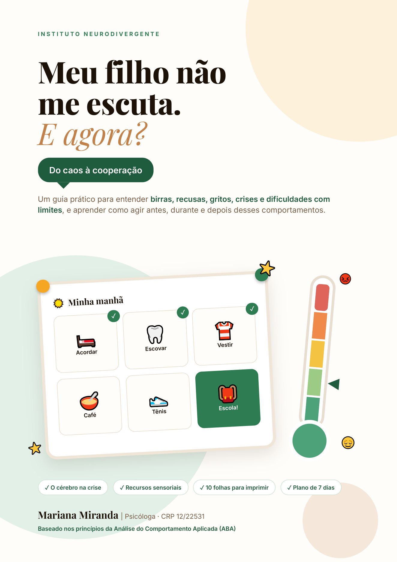 Capa do e-book Meu filho não me escuta. E agora?